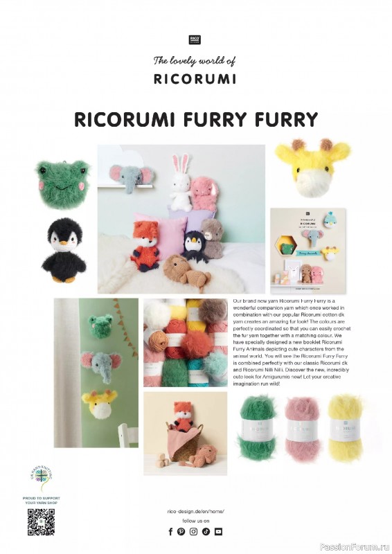 Вязаные проекты крючком в журнале «Crochet Now №127 2025»