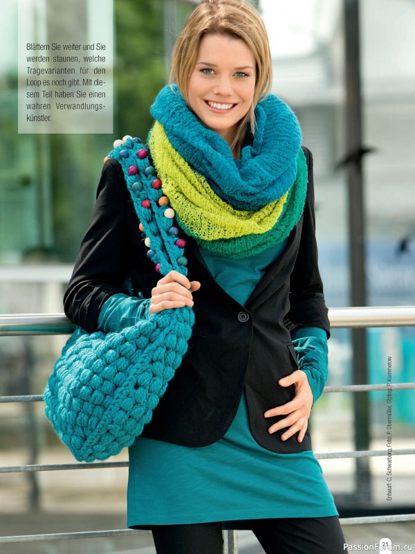 Вязаные проекты спицами в журнале «Hundert Seiten voller Ideen №4 2025»