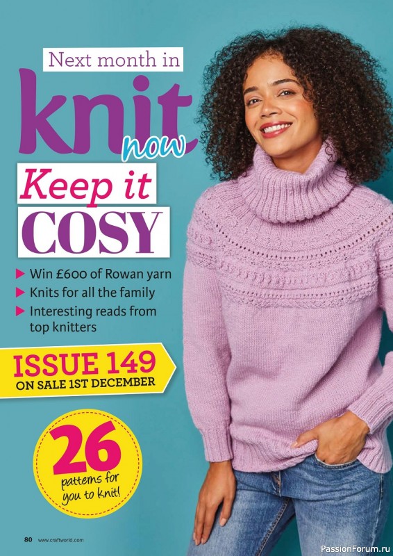 Вязаные проекты спицами в журнале «Knit Now №148 2022»