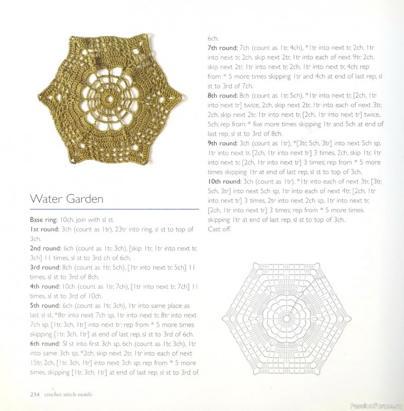 Вязаные проекты в книге &laquo;Crochet Stitch Motifs&raquo;. Продолжение