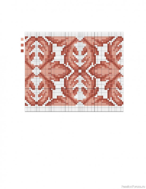 Вязаные проекты в книге &laquo;Вышиваем крестом скатерти, салфетки, рушники&raquo;. Часть1