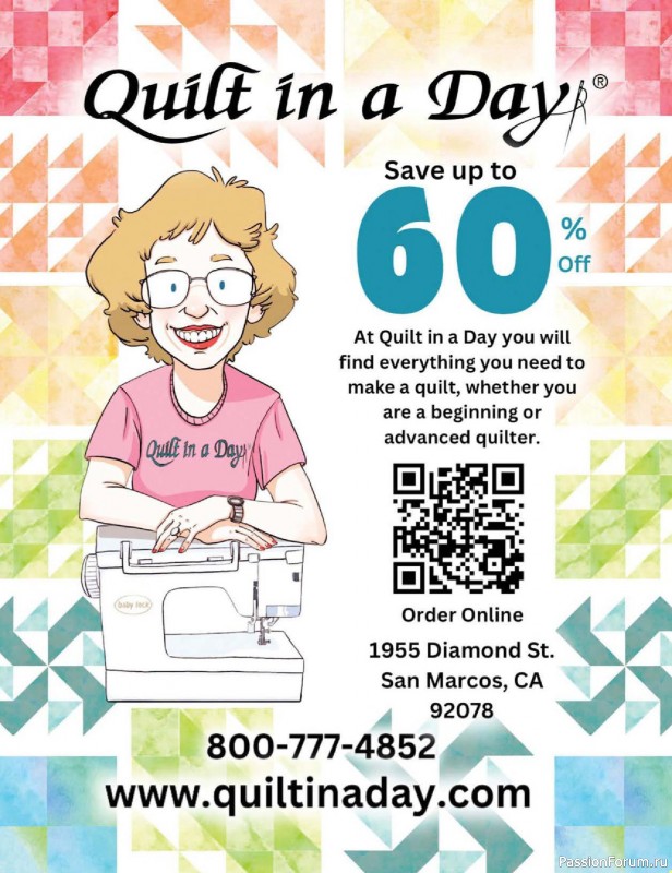 Коллекция проектов для рукодельниц в журнале &laquo;McCall's Quilting - Summer 2026&raquo;