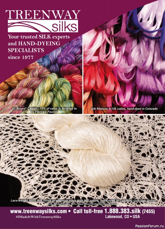 Коллекция проектов для рукодельниц в журнале &laquo;PieceWork - Spring 2025&raquo;