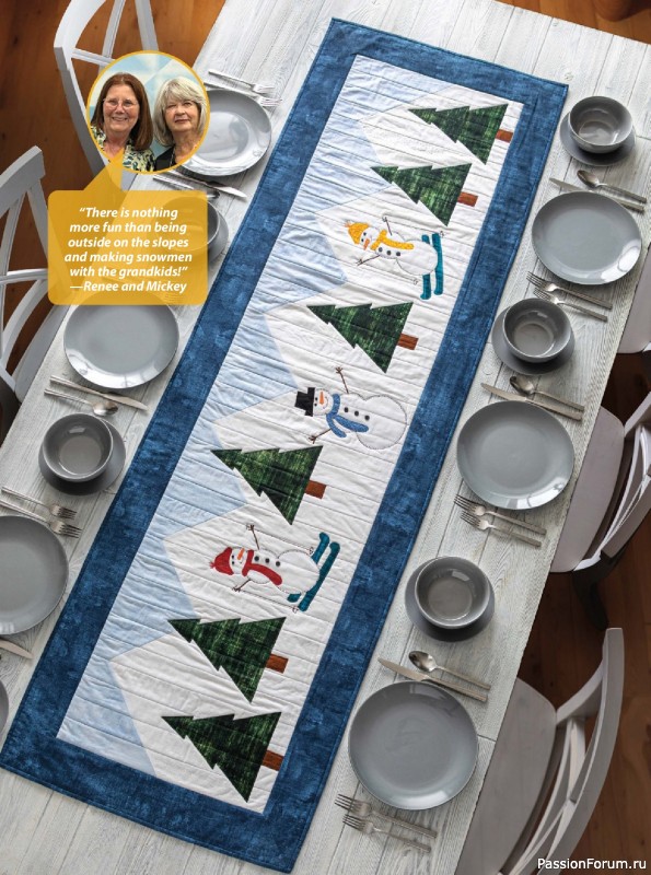 Коллекция проектов для рукодельниц в журнале «Quilter's World - Winter 2026»