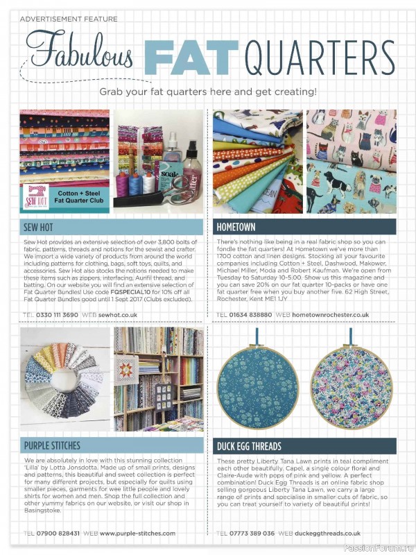 Коллекция проектов для рукодельниц в журнале «Simply Sewing Special 2026».