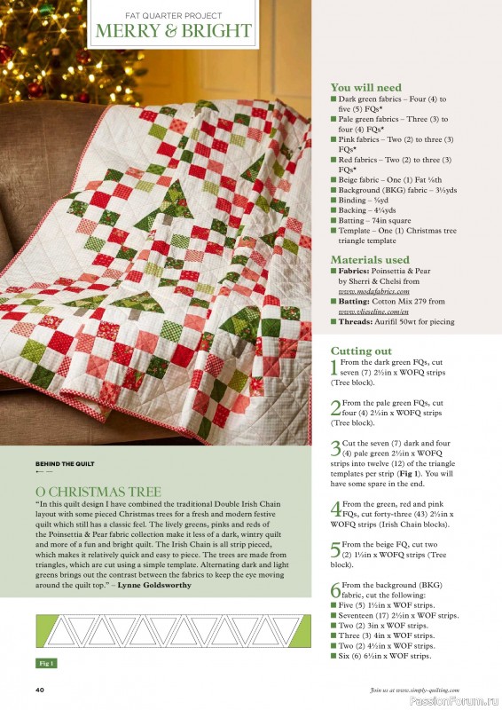 Коллекция проектов для рукодельниц в журнале &laquo;Todays Quilter №145 2026&raquo;