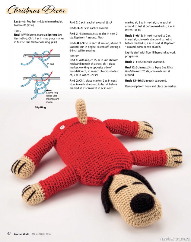 Вязаные проекты крючком в журнале &laquo;Crochet World Specials - Late Autumn 2026&raquo;