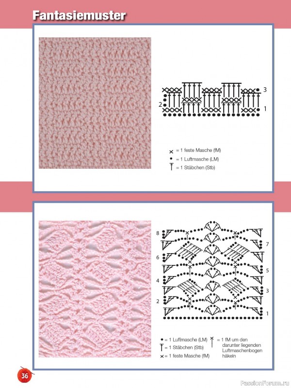 Вязаные проекты крючком в журнале «Muster-Hits №1 2024»