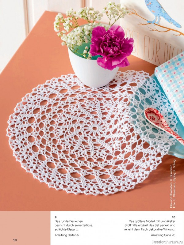 Вязаные проекты спицами в журнале «Hakeln Kreativ №1 2026»