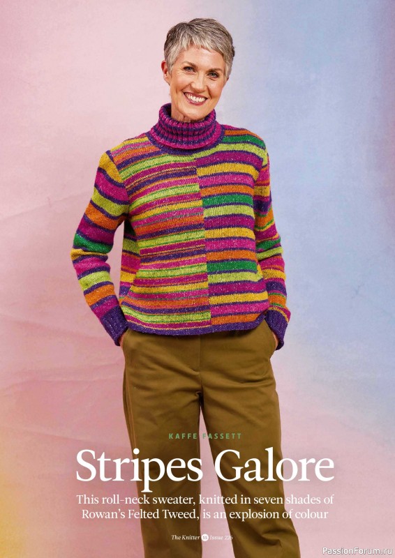 Вязаные проекты спицами в журнале &laquo;The Knitter №226 2026&raquo;