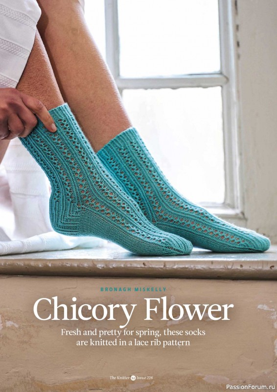 Вязаные проекты спицами в журнале «The Knitter №228 2026»
