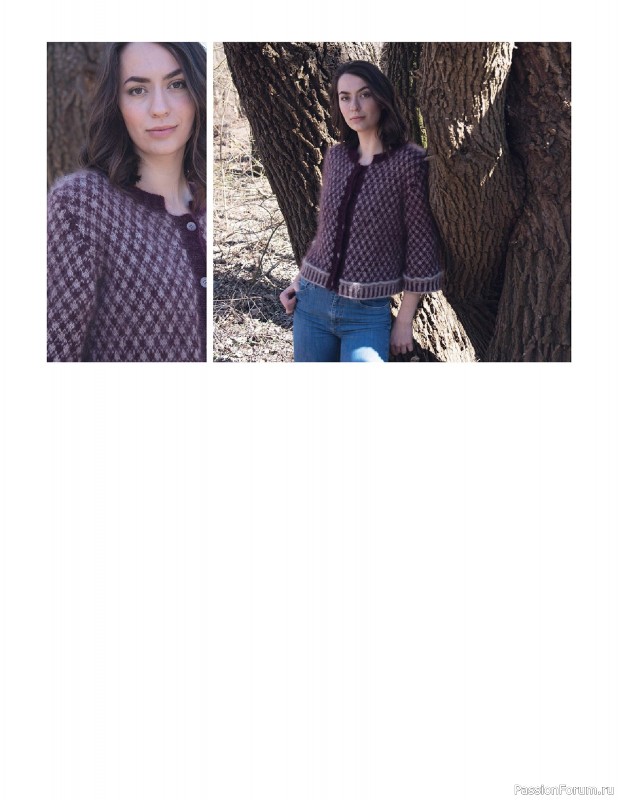 Вязаные проекты в книге «Fair Isle Fashion Knits»