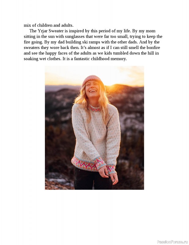 Вязаные проекты в книге «Happy Nordic Knits»