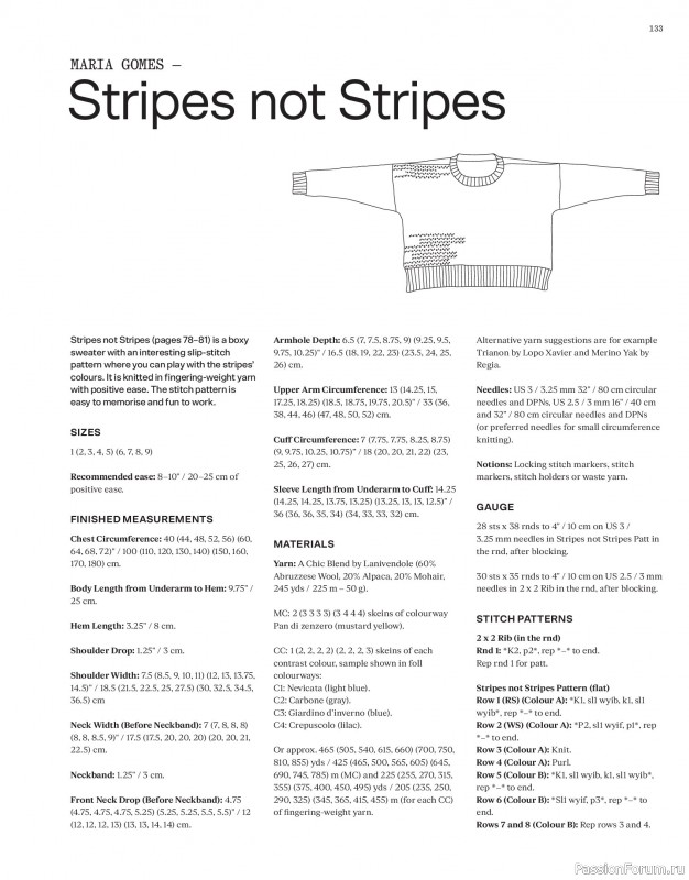 Вязаные проекты в журнале «Laine Magazine №22 2024 Autumn». Продолжение