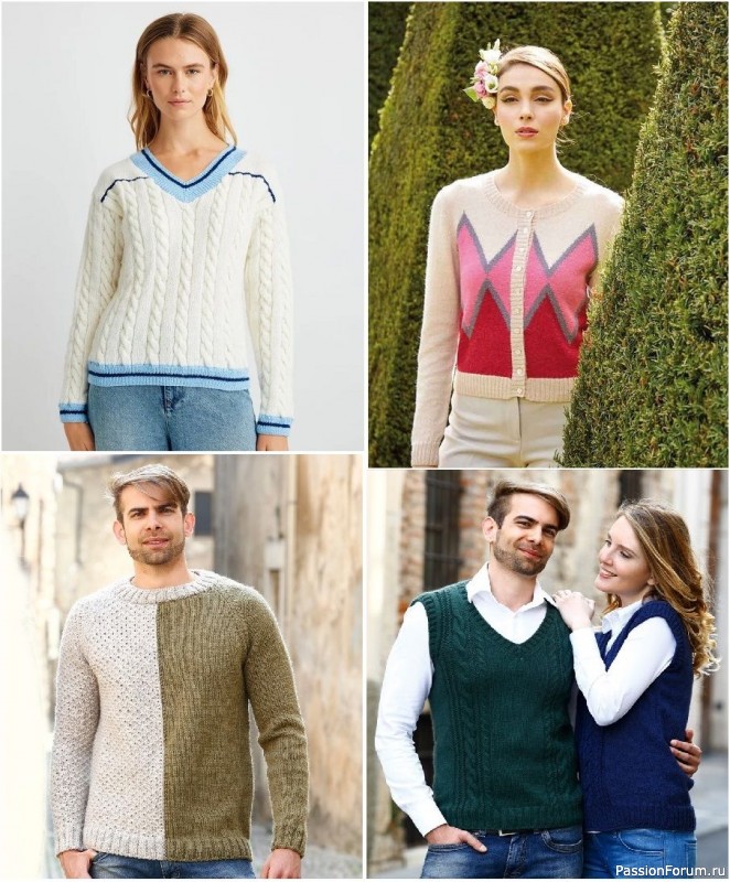 Вязаные модели в журнале &laquo;Knitting. Вязание №2 2026&raquo;