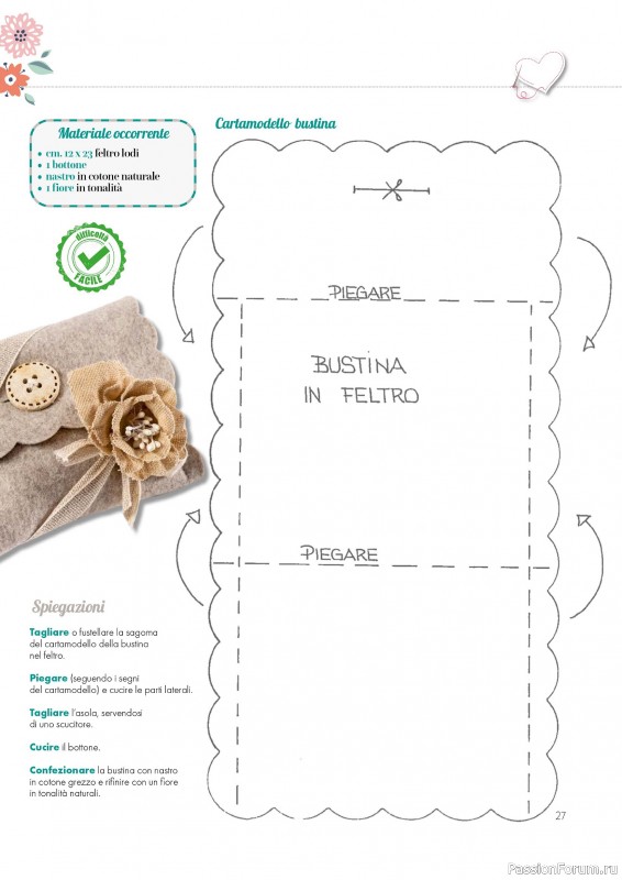 Коллекция проектов для рукодельниц в журнале &laquo;I Love Cucito №68 2026&raquo;