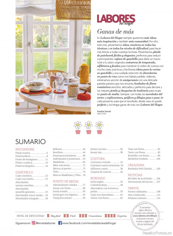 Коллекция проектов для рукодельниц в журнале &laquo;Labores del hogar №794 2026&raquo;