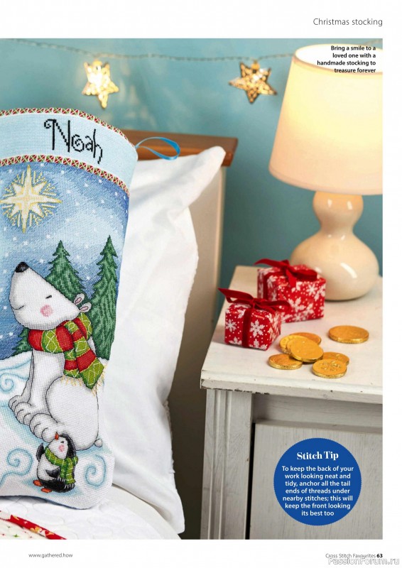 Коллекция вышивки в журнале «Cross Stitch Favourites - Christmas 2025»