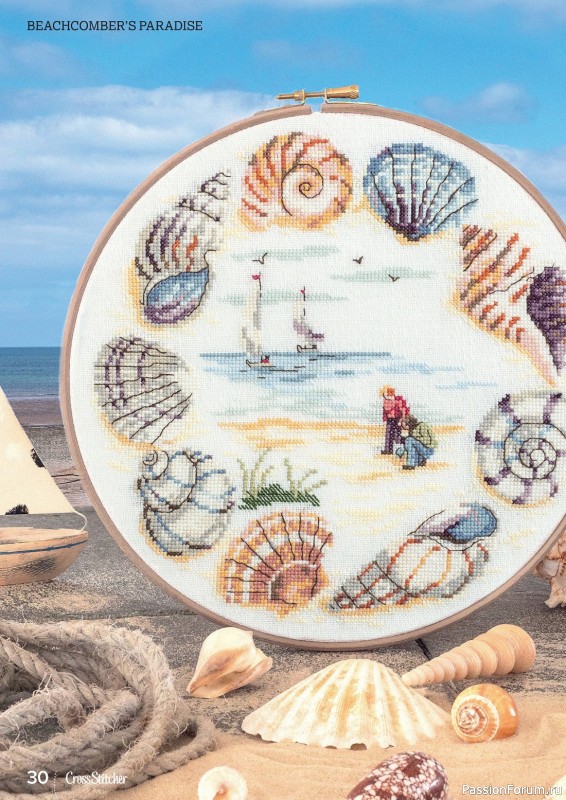 Коллекция вышивки в журнале «CrossStitcher №399 2023»