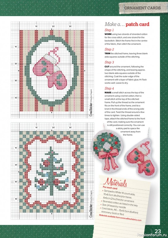 Коллекция вышивки в журнале «CrossStitcher №441 2026»