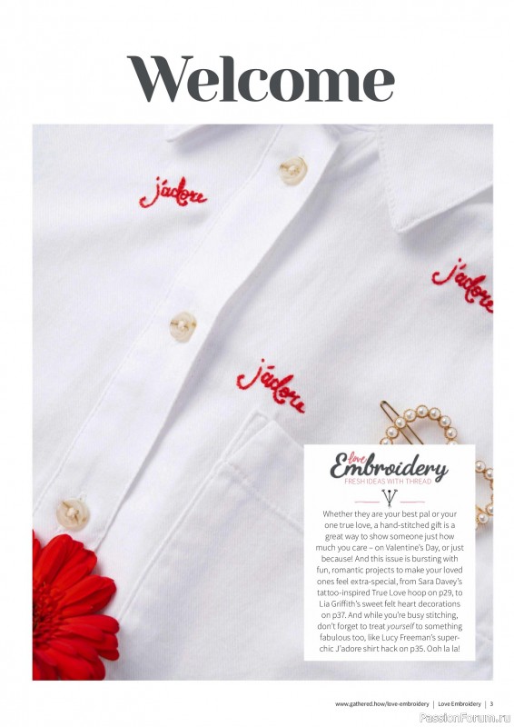 Коллекция вышивки в журнале «Love Embroidery №75 2026»