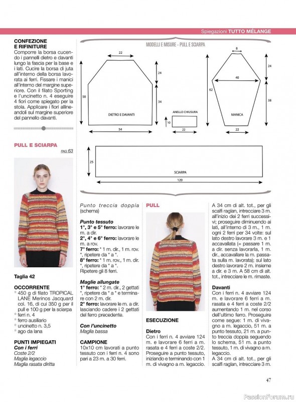 Вязаные модели в журнале «La Nuova Maglia №24 2022»