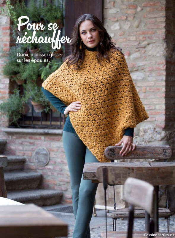 Вязаные проекты крючком в журнале «Crochet a porter - Novembre 2025-Janvier 2026»