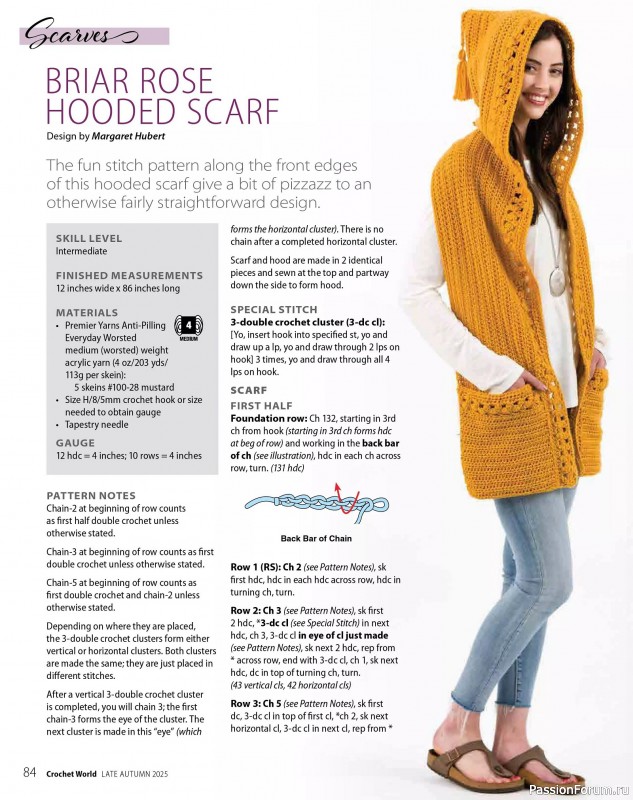Вязаные проекты крючком в журнале «Crochet World Specials - Late Autumn 2025»