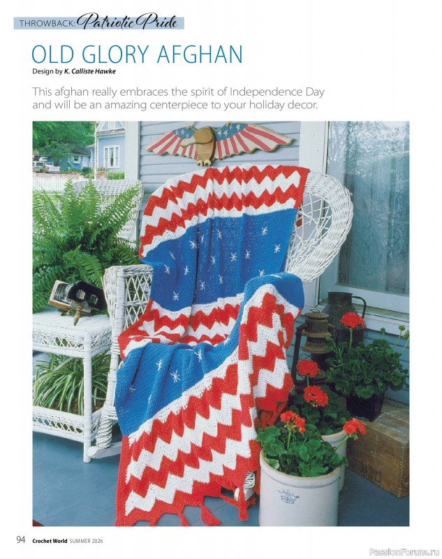 Вязаные проекты крючком в журнале &laquo;Crochet World - Summer 2026&raquo;