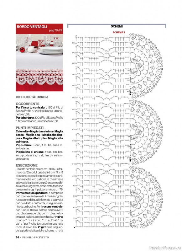 Вязаные проекты крючком в журнале «Profilo Uncinetto Speciale №6 2025»