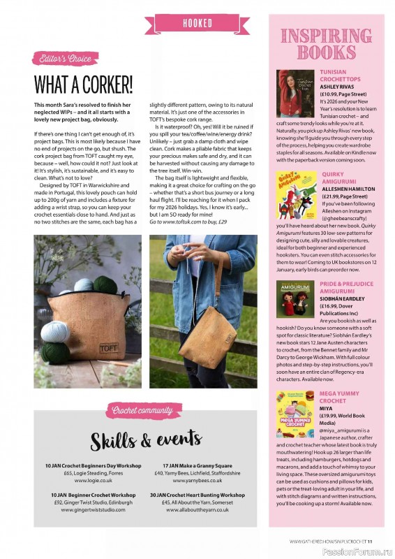 Вязаные проекты крючком в журнале &laquo;Simply Crochet №170 2025&raquo;