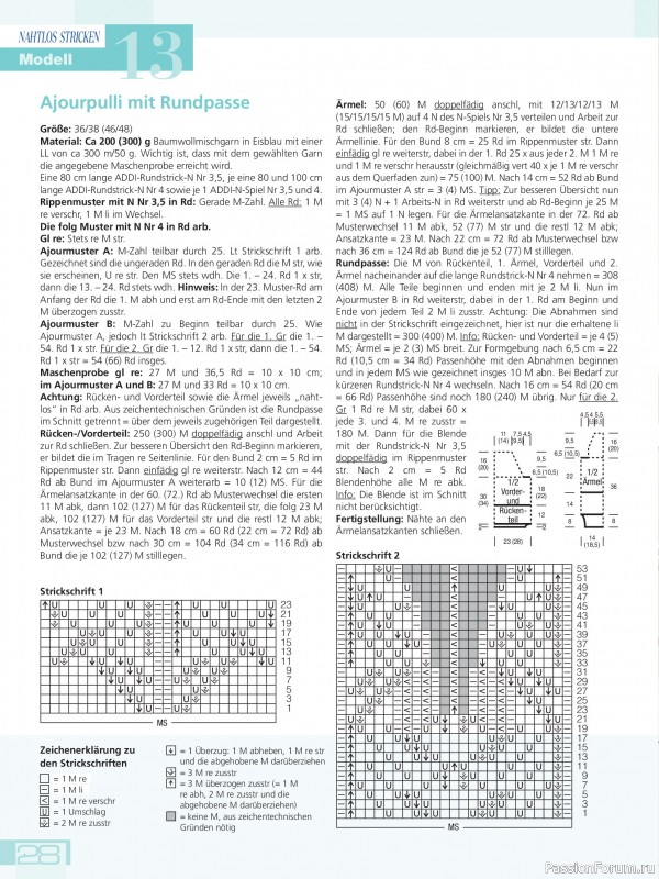 Вязаные проекты спицами в журнале «Hundert Seiten voller Ideen №3 2026»