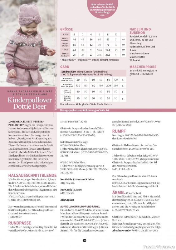 Вязаные проекты спицами в журнале &laquo;The Knitter №81 2026 Germany&raquo;