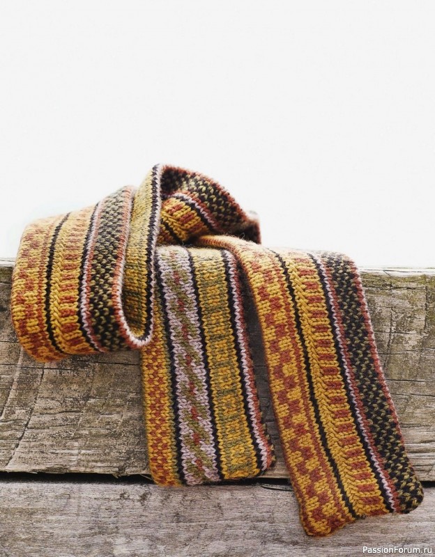 Вязаные проекты в книге «Fearless Fair Isle Knitting»