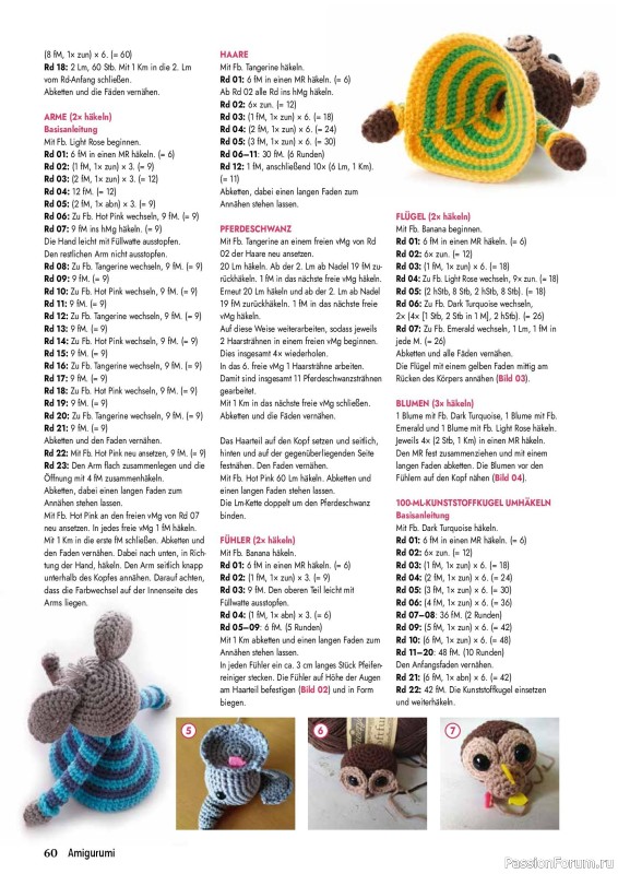 Вязаные проекты в журнале «Amigurumi Magazin №29 2026»