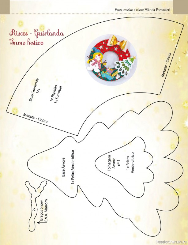 Вязаные проекты в журнале &laquo;Arte & Sustentabilidade Ed.48 Natal Eco Artesanal&raquo;