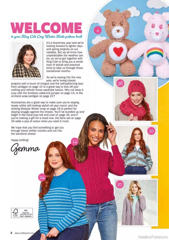 Вязаные проекты в журнале «Knit Now №164 2024»