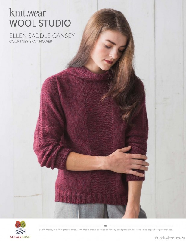 Вязаные проекты в журнале &laquo;Knit.Wear - Wool Studio Vol.101 2018&raquo;