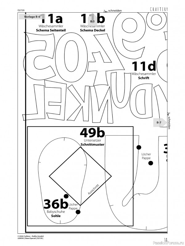 Коллекция проектов для рукодельниц в журнале «Diana Spezial D2729 2026»