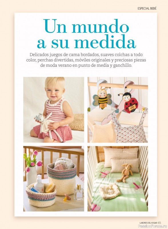 Коллекция проектов для рукодельниц в журнале «Labores del hogar №786 2025»