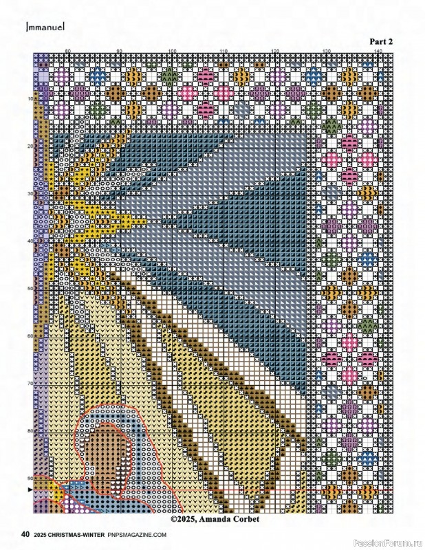 Коллекция вышивки в журнале «Punch Needle & Primitive Stitcher - Winter 2025»