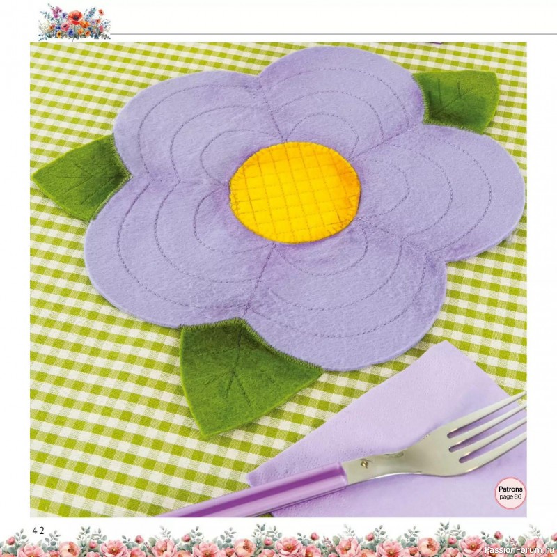 Вязаные проекты в журнале &laquo;Creer avec Hors-Serie - Mars/Avril/Mai 2026&raquo;