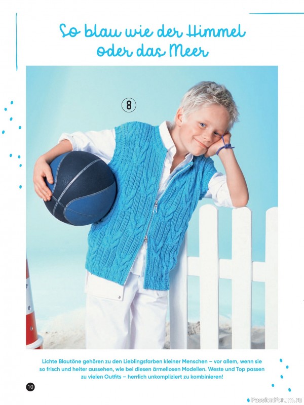 Вязаные модели для детей в журнале &laquo;Kinder Maschenmode №2 2026&raquo;