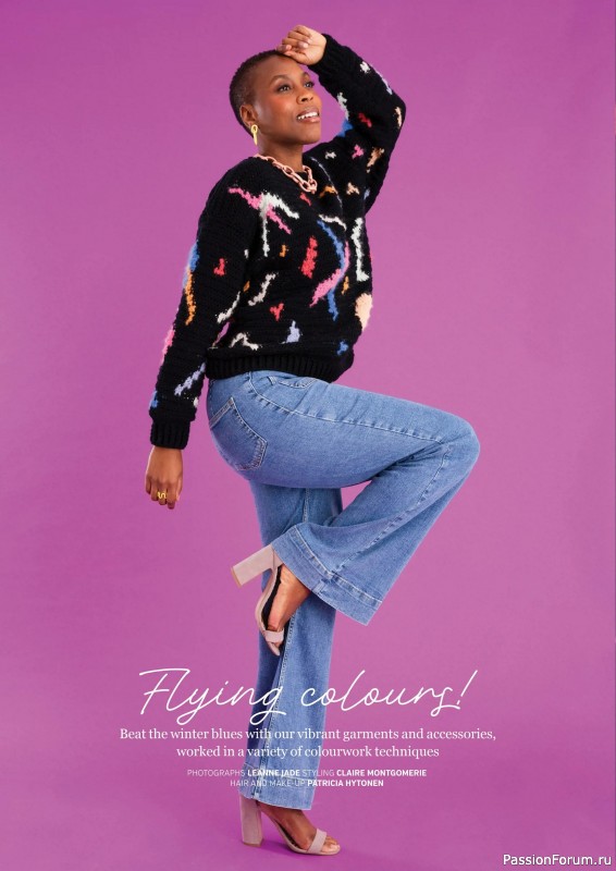 Вязаные проекты крючком в журнале &laquo;Inside Crochet №185 2025&raquo;