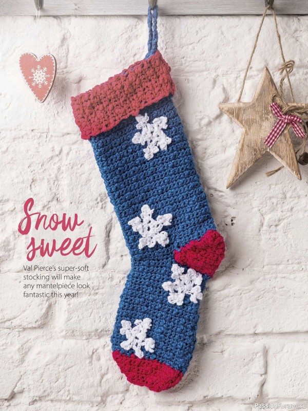 Вязаные проекты крючком в журнале «Your Crochet Christmas - 2025»