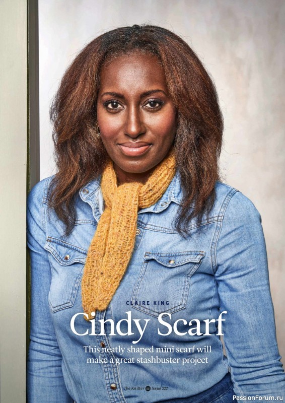 Вязаные проекты спицами в журнале «The Knitter №222 2025»