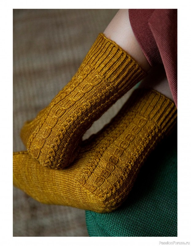 Вязаные проекты в книге «52 Weeks of Socks Vol. II». Продолжение