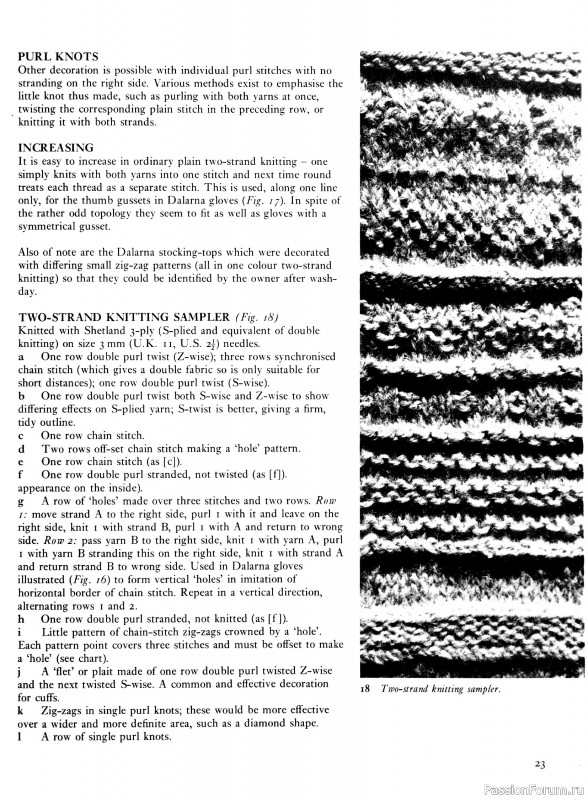 Вязаные проекты в раритетной книге «Traditional Scandinavian Knitting»