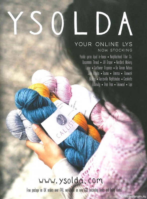 Вязаные проекты в журнале «Laine Magazine №9 2019 Autumn-Winter»