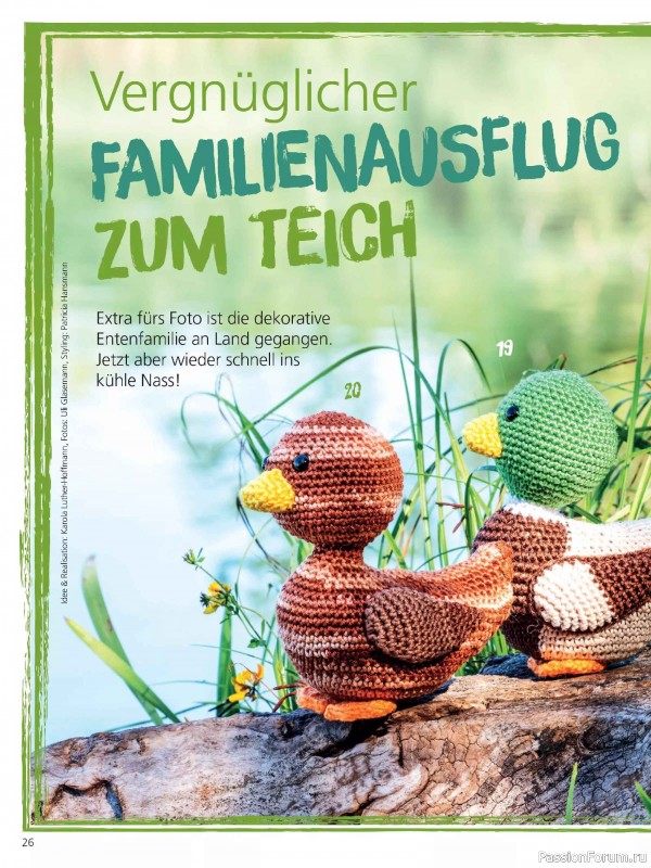 Коллекция проектов для рукодельниц в журнале &laquo;Anna Special A567 2026 - Hakellieblinge&raquo;